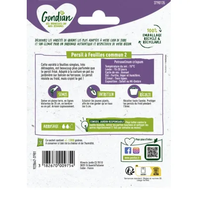 PERSIL A FEUILLES COMMUN 2 FORMAT ECO