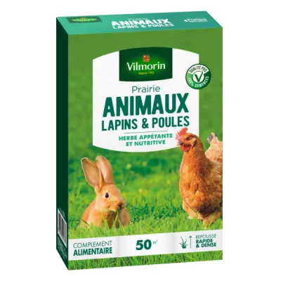 Gazon lapin/poule 500g