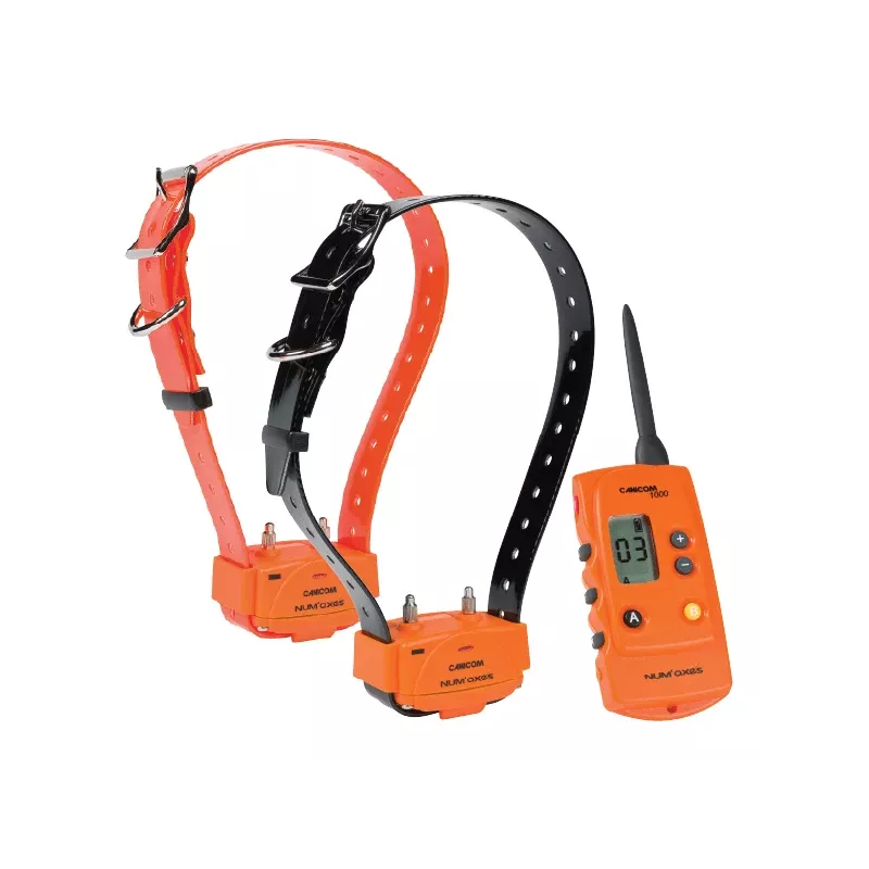 PACK de dressage CANICOM 1000 ORANGE POUR 2 CHIENS