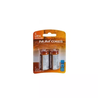 Blister 2 piles C LR14 alcalines 1,5 V