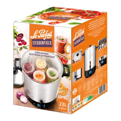 STERILISATEUR LP INOX 23 LITRES