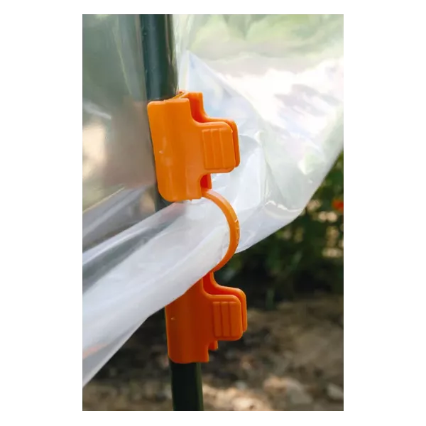 10 clips de fixation sur arceaux fibre de verre