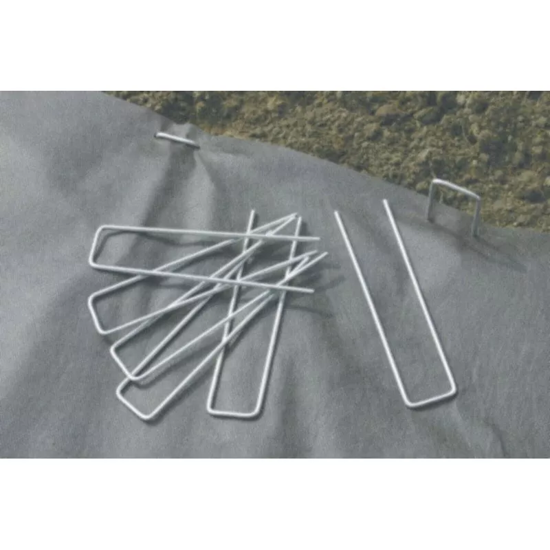 10 Agrafes pour fixation des film, voiles, filets …