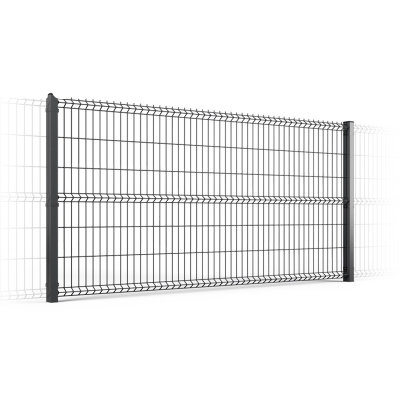 Panneau grillage rigide 200x200cm gris fil 5mm